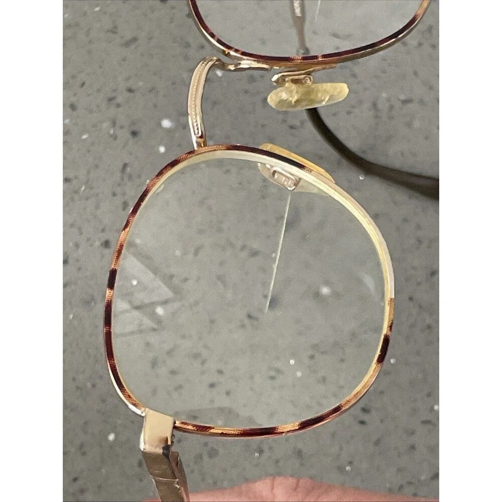 LUXOTTICA KLIXX Gepcopper Teen Tortoise Eyeglass Frame Flex Italy 48-18-125